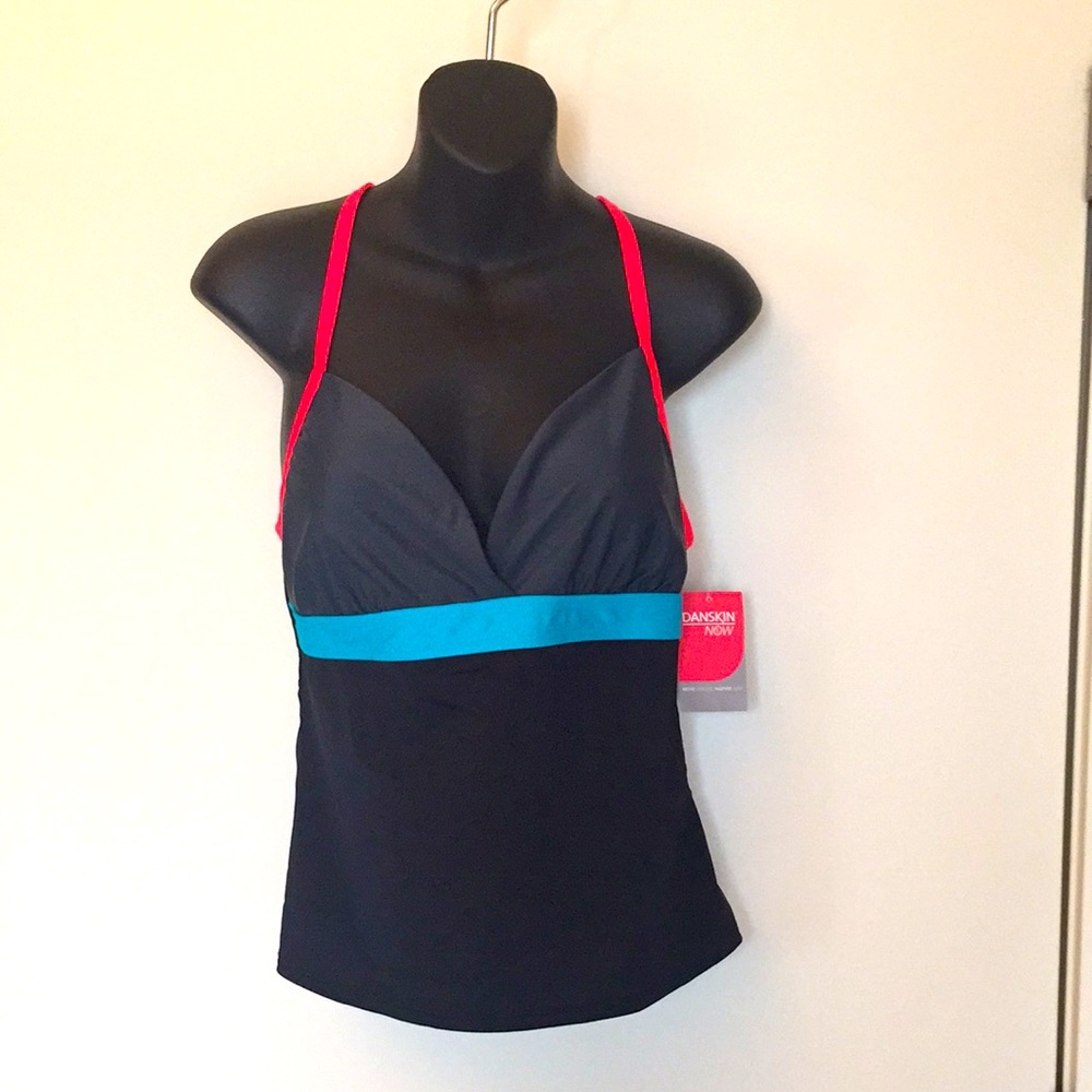 Danskin Tankini Top NWT